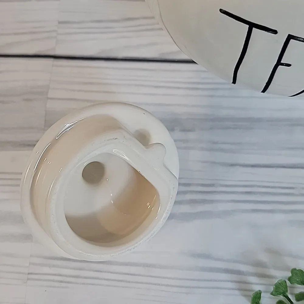 Rae Dunn Artisan Collection White Ceramic Teapot
